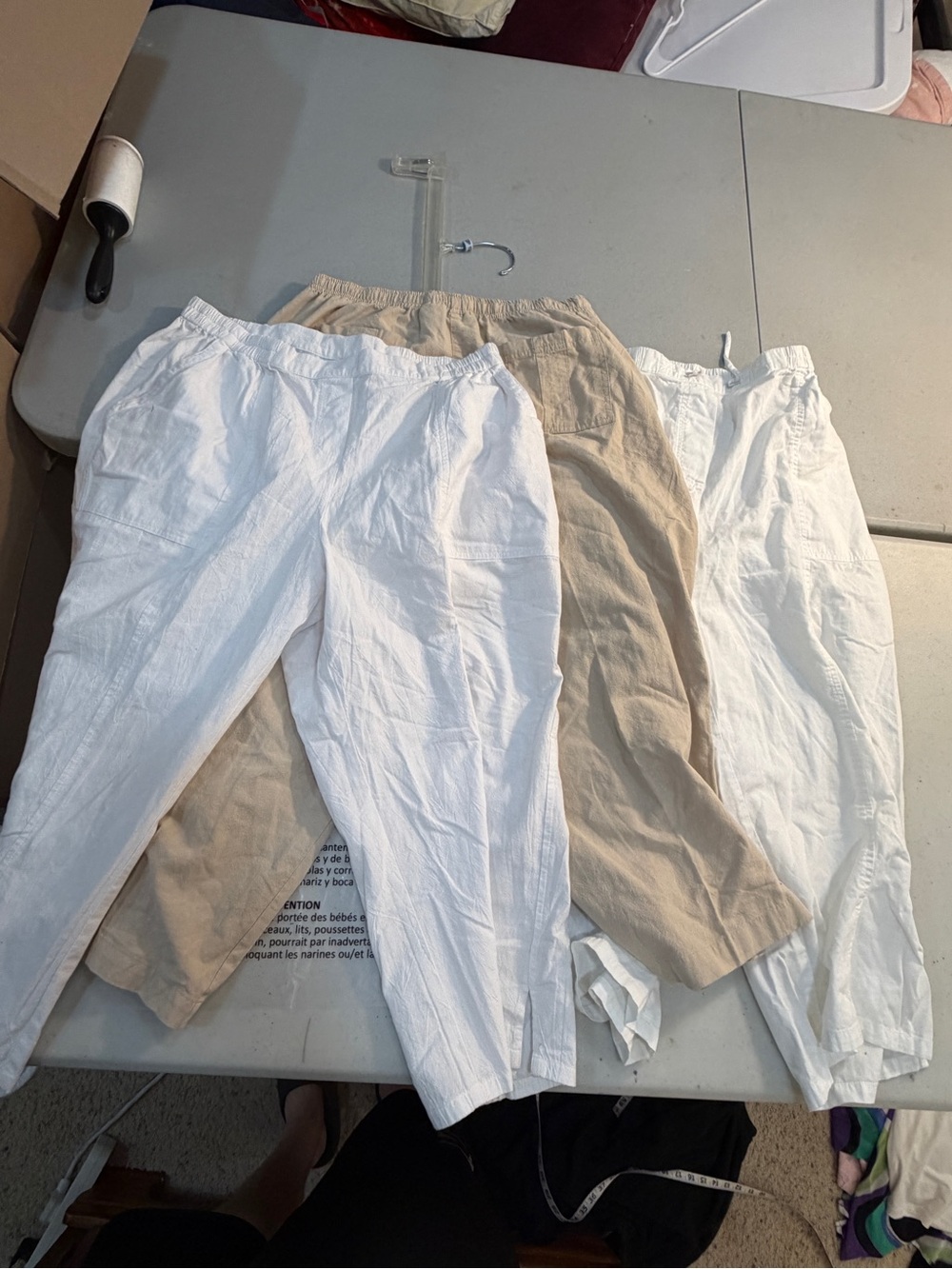 Sag Harbor Teal Top, Cathy Daniels Capri pants bundle of 4! XL